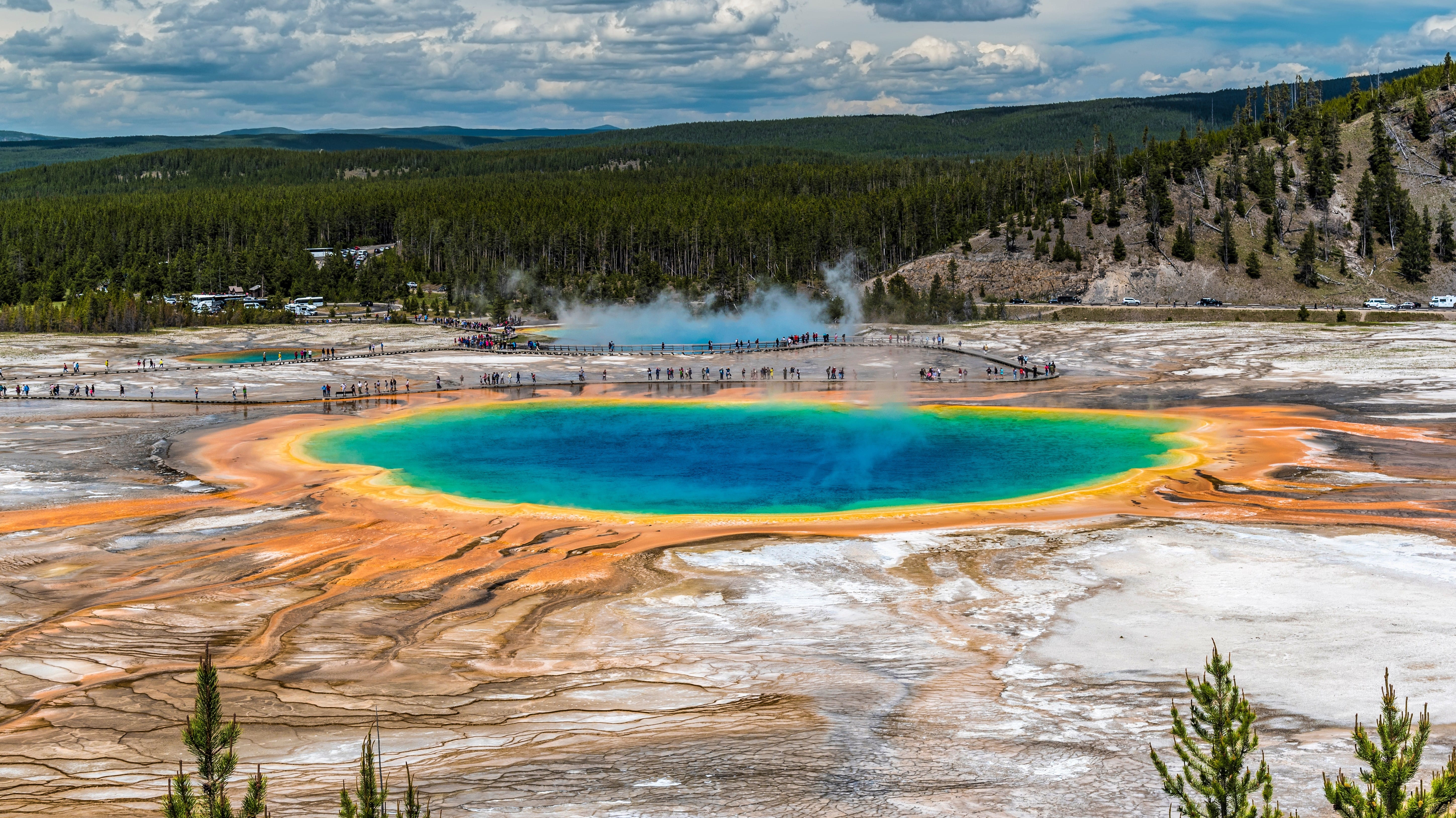 Grand Prismatic Spring, Yellowstone National Park
